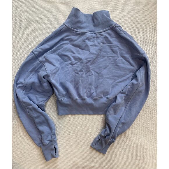 OFFLINE By Aerie Throw-Back Corset Cropped Quarter Zip - Picture 4 of 8